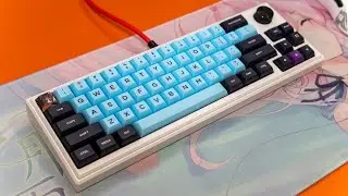 Laneware LW-67 + KAM Keycaps + Oni Switches + FR4 Plate - Mechanical Keyboard Typing Sound Test