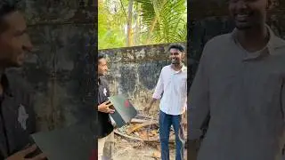 Surprising him with a 2 Lakh worth Gaming Laptop 🥹💙 #shorts #short
