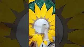 Sunflower fancy dress | / Flower Fancy Dress - paper Crafts DIY ideas