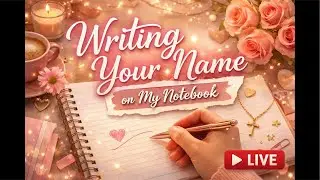 Writing ✍️ your names in my notebook 📒 #shorts #viral #livestream