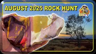 August 2025 Rock Hunt - Part 1 - Mookaite & Peanut Wood #rockhounding #crystals #minerals #geology