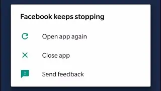 How to fix facebook keeps stopping problem android 2025 | facebook crashing | facebook not working