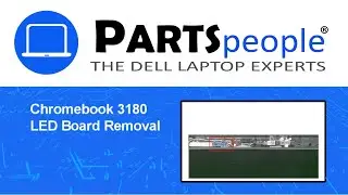 Dell Chromebook 3180 (P26T002) LED Board How-To Video Tutorial