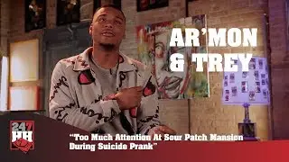 Ar'mon & Trey - Too Much Attention At Sour Patch Mansion During Suicide Prank (247HH Exclusive)