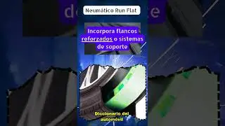 Neum&aacute;tico Run Flat Diccionario del autom&oacute;vil F&aacute;cil #car #taller #electromec&aacute;nica