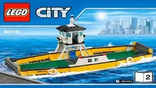 LEGO City Great Vehicles 2016 FERRY 60119 - Лего Сити ПАРОМ #2