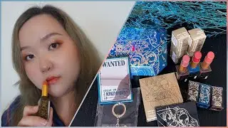 SHU UEMURA X ONE PIECE 2020 Limited Collaboration unboxing!!! || Evelyn Pao