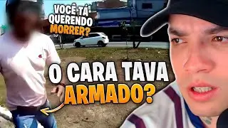 Foi brincar mas o cara tava com uma ARMA 😮 - Gabriel assistindo Xracing