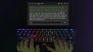 Gateron Optical Red Switches Sound Test | GK61 (BEST BUDGET KEYBOARD!)