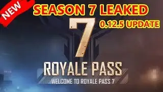 Season 7 Royal pass rewards Leaked - Royal pass Season 7 - PUBG Mobile