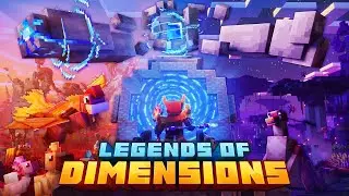 Путешествие по Мирам: Legends of Dimensions в Minecraft! Live Stream #minecraft #livestream