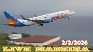 WINDY LIVE MADEIRA AIRPORT CR7 LPMA