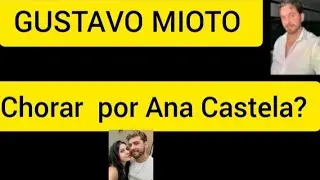 Gustavo Mioto chora em show. 