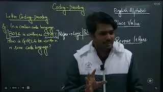 SSC Reasoning Class(Coding-Decoding)-First Class