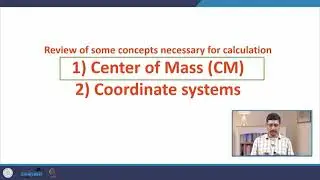 Concepts necessary for translation and rotation of rigid bodies - centre of mass #swayamprabha