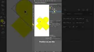 Heart Shape Design in ADOBE illustrator ❤️#adobe #illustrator #heart #design #2023 #shorts #trending