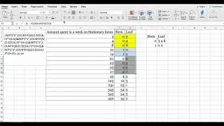 Stem and Leaf Plots in Excel | Dr. Choden
