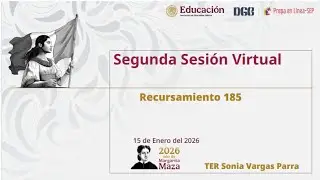 Segunda Sesión con Tutora Escolar REC 185
