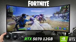 Fortnite - RTX 5070 12GB - LG UltraGear 39