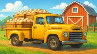 Bear Builds a Bicycle for Farm Transportation 🚲🐻 | Realistic Farm Life Animation