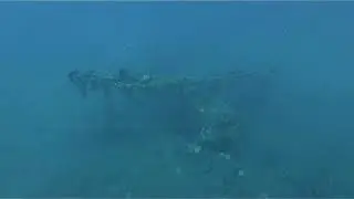 Wreck Diving, WW2 Japanese Mitsubishi F1M Bi Plane