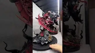 Carnage just broke the shelf. Literally #sideshow #carnage #spiderman #statue #collection