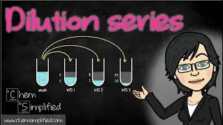What is dilution series? What is dilution factor? - Dr K