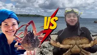 Brown Crab vs Cornish King Crab | Taste Test
