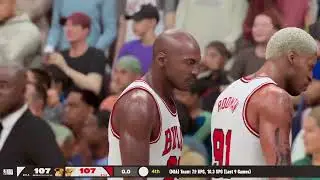 Jordan vs LeBron: Heat vs Bulls Ends in GAME WINNER at the BUZZER!! | NBA 2K26 ALL-TIME Universe