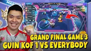 GRAND FINAL GO 1 MAGIC CHESS GOGO CHAMPIONSHIP MATCH 3 | GUIN MASIH TERLALU STRONK !!