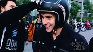DOMIO PRO : THE COOLEST MOTORCYCLE HELMET WITH SURROUND SOUND & VOICE COMMUNICATION | Gizmo-Hub.com