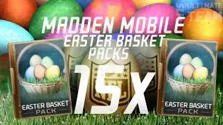 Madden Mobile Easter Basket Packs 15x Opening!!!