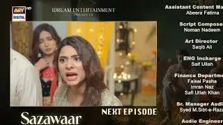 Sazawaar Episode 21 New Teaser | Sazawaar new Promo Episode 21 | Review | Anumtalks 1m 