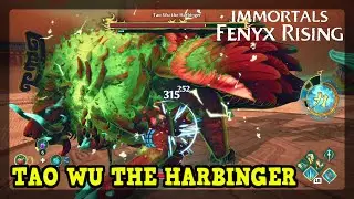 Tao Wu the Harbinger Boss Fight in Myths of the Eastern Realm DLC (Immortals Fenyx Rising)