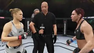 Ronda Rousey vs Cris Cyborg | UFC 4 (no commentary)