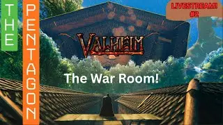 Decorating The Pentagon in Valheim: The War Room!