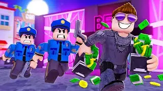 Jeg R&Oslash;VEDE NATIONAL BANKEN! - Roblox Robbing Tycoon Dansk