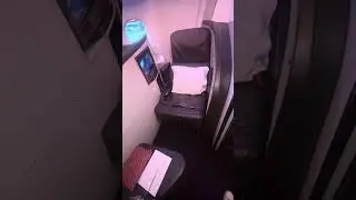 Virgin Atlantic Upper Class. The Seat