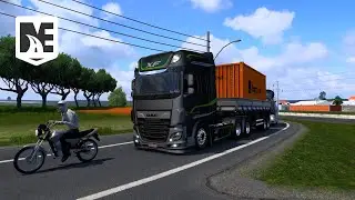 ETS 2: Mapa Eldorado | DAF XF: De Assis para Tarum&atilde;