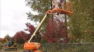 Sold! JLG 460SJ 46' Telescopic Boom Lift 4WD Aerial Manlift bidadoo.com