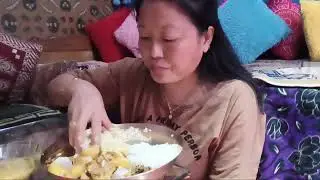 Mukbang pork rice 🍚 