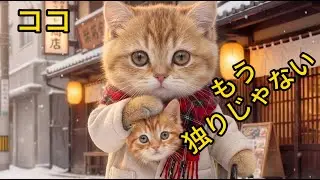 【総集編】社畜ねこココ、雪の夜に家族を拾う。孤独だった私の人生が輝き始めた理由｜明日への処方箋｜ASMR