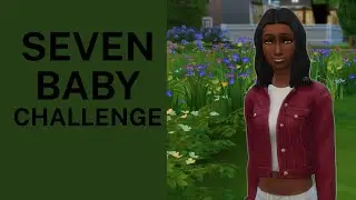 Can we raise seven babies in the sims 4? | Seven baby challenge | Part 1