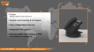 Polycom SoundPoint IP 321 VoIP Phone Review / Unboxing