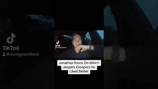 Which Jeepers Creepers Movie Did Jonathan Breck Like Best?