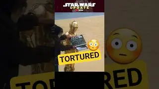 C-3PO costume was TORTURE! #starwars #behindthescenes #shorts