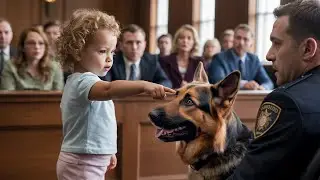 3-Year-Old Points at Police Dog — No One Was Ready for What She Said