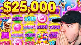 I Spent $25,000 On My Favorite SUGAR RUSH Slots...