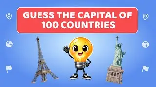 100 Capitals Quiz 🌍 🧠 Can You Beat This Ultimate Geography Test?