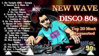 Top 20 Most Requested New Wave Disco 80s Nonstop Remix